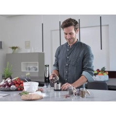Braun Multiquick 9 MQ 9138XI Hand Blender - 12kW Premium Black Brushed Stainless Steel for Effortless Blending and Culinary Exce